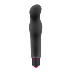 14.2x3.1cm MINI VIBRADOR SILICONA LOVE STICK NEGRO