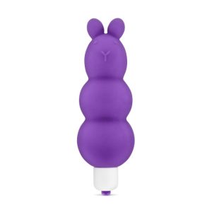 14.1x3.5cm MINI VIBRADOR SILICONA TEDDY LILÁS