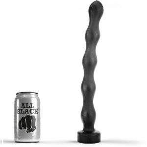 Plug anal gigante ALL BLACK 32Cm