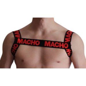 Arnês MACHO Vermelho