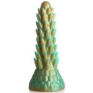 19.3x5.60cm Dildo SILICONE STEGOSAURUS SPIKY REPTILE