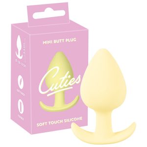 Cuties Mini Butt Plug Amarelo