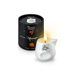 Vela de massagem Morango 80ML