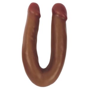 33x3.5cm Dildo duplo DOBLE THINZ MULATO