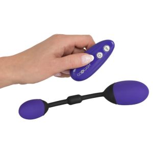 Bola vaginal + anal c/comando Gogasm