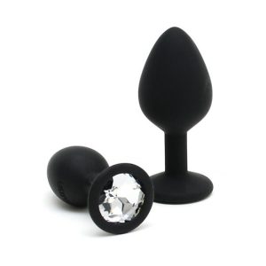 Conjunto de 2 plugs S e L NEGRO
