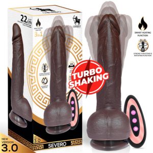 16.5x4cm Vibrador c/cima/baixo,rotação e aquecimento SEVERO