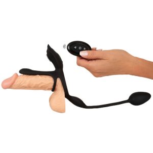 Anel c/vibração e plug anal RC