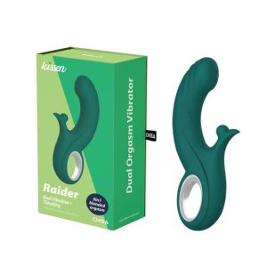 20.3x4cm Vibrador c/pulsação RAIDER