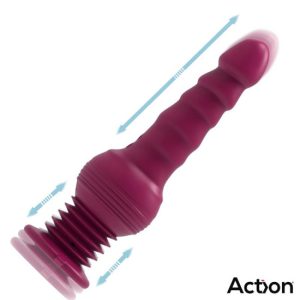 Vibrador anal c/função cima e baixo ACTION ROCKET