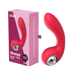 17.8x4.8cm Vibrador c/pulsação SHARPY