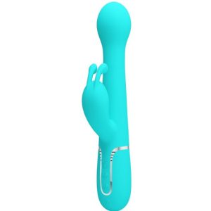 22.6x3.7cm Vibrador 3 em 1 DEJON Verde