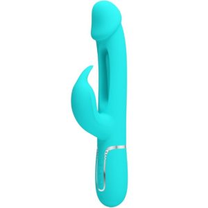 23.2×3.7cm Vibrador 3 em 1 KAMPAS
