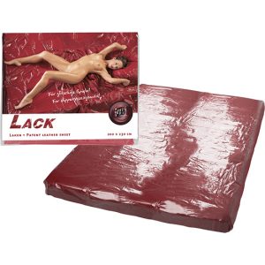 Lençol em Vinil Vermelho
