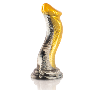 20.5x6.4cm Dildo cobra EPIC - DRAKON amarela