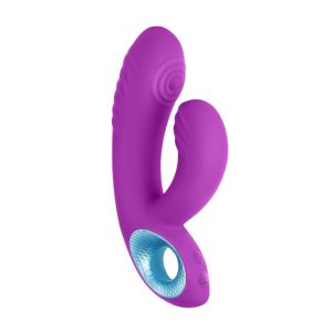 17x3.8cm Vibrador Rabbit CORA Lilás