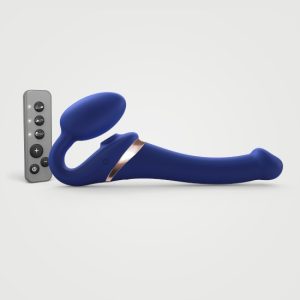 Arnês STRAP-ON-ME flexível Azul S