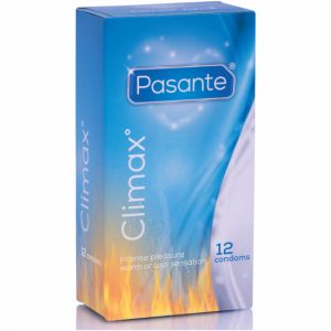 Preservativos efeito calor e frio Climax PASANTE 12 unidades
