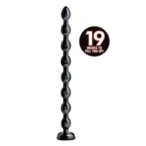 Corrente anal gigante c/ventosa 50,8Cmx3,81Cm