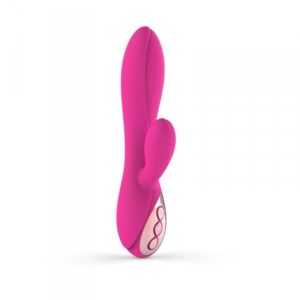 18.5x3.5cm Vibrador recarregável silicone WHALE
