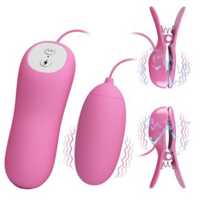 Pinças c/ovo eletro shock PRETTYLOVE
