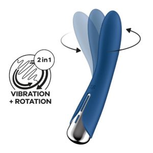 Vibrador c/rotação SATISFYER SPINNING VIBE 1 Azul