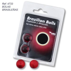 Bolas brasileiras efeito calor/frio DIVERTYSEX