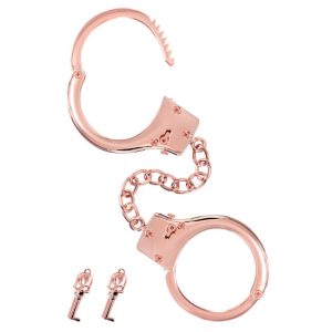 Algemas premium de metal rosa FETISH TENTATION