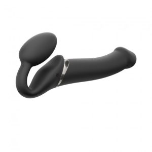 Arnês duplo c/comando STRAP-ON-ME Negro M