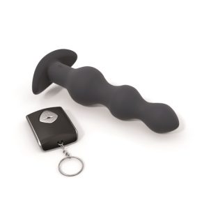 Corrente anal vibratório c/comando DEEP SECRET