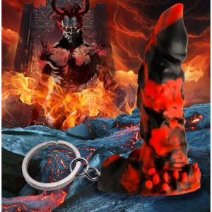 Porta-chaves dildo FIRE DEMON