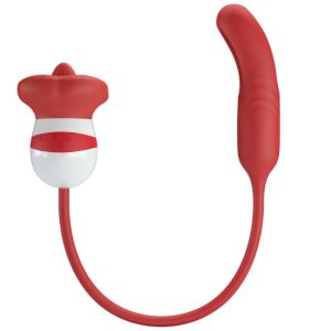 Estimulador Lingua e Vibrador recarregável ROMANCE