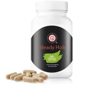 60 Cápsulas Steady Hole - para a sua saúde intestinal
