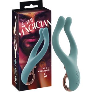 16x1.7cm Magician Multi-Vibrador USB Recarregável