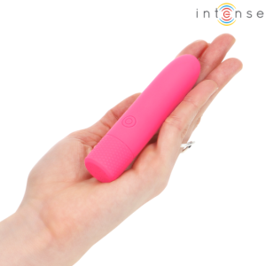 Bala recarregável USB INTENSE – SYMONE Rosa 10 X 2,2 CM