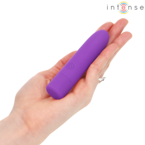 Bala recarregável USB INTENSE - SYMONE ROXO 10 X 2,2 CM