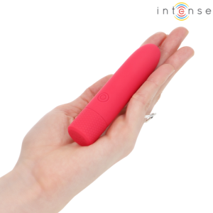 Bala recarregável USB INTENSE – SYMONE Vermelha 10 X 2,2 CM