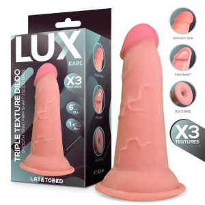 15.2x4.6cm Dildo tripla densidade LUX Karl