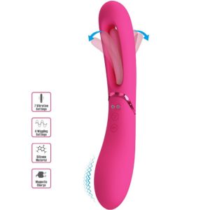 20x3.1cm Vibrador Ponto G ROMANCE - LEXIE Rosa