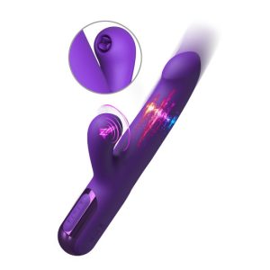 22x3.5cm Vibrador c/lingua e cima/baixo Super Sonix