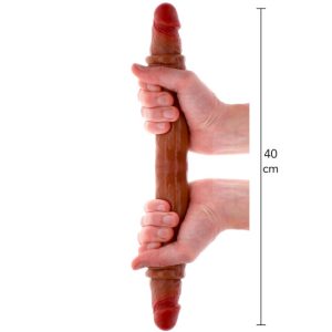 40×4cm Dildo duplo Get Real Silicone