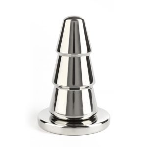 8.1x5.5cm Mr. Steel Advanced Cone Butt Plug
