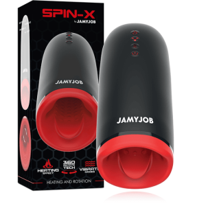 Masturbador c/aquecimento e rotação SPIN-X