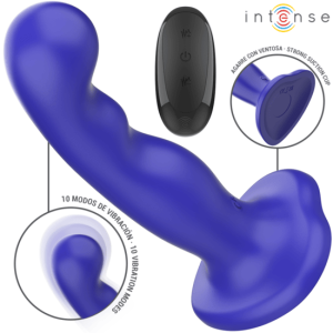 16x4cm Vibrador c/ventosa e comando SHORTY
