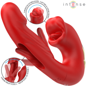 17.5x3.4cm Vibrador c/lingua NATHY