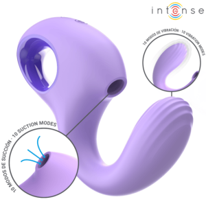 15.5x3.3cm Vibrador c/sução BAXTER