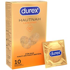 10 Durex Anatómicos Contacto sem Latex