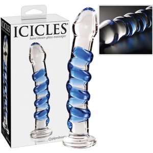 18,5cm Dildo em Vidro nº5