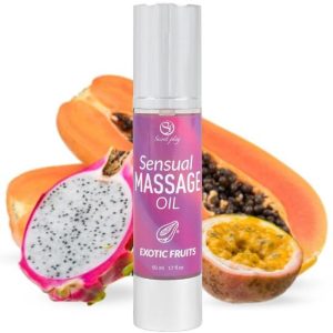 ÓLEO DE MASSAGEM COM FRUTAS EXÓTICAS 50ml SECRETPLAY