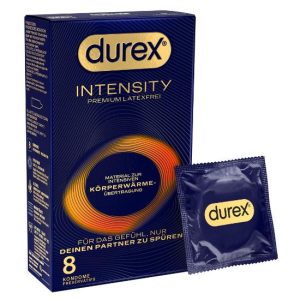 8 Preservativos Durex Intensity